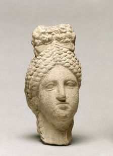 Woman's Head, 300s BC. Creator: Unknown