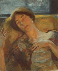 Woman's Head, c. 1890. Creator: Paul Albert Besnard
