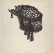 Woman's Headdress, c. 1939. Creator: James McLellan