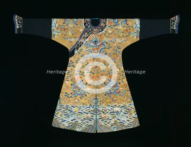 Woman's Jifu (Semiformal Court Robe), China, Qing dynasty (1644- 1911), 1790/ 1820. Creator: Unknown.