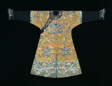 Woman's Jifu (Semiformal Court Robe), China, Qing dynasty (1644- 1911), 1790/ 1820. Creator: Unknown