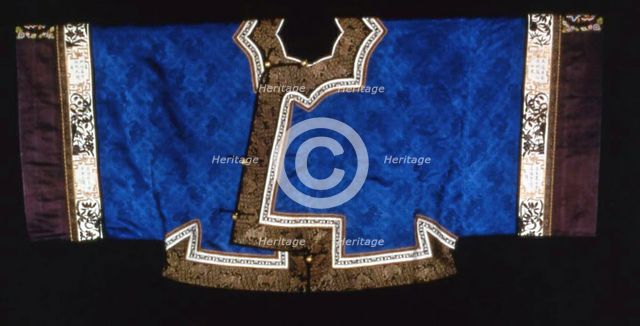 Woman's Magua (Semiformal Domestic Short Robe), China, 1880/1900, Qing dynasty (1644-1911). Creator: Unknown.
