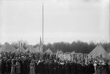 Woman's National Service School Under Woman's Section, Navy League, 1917. Creator: Harris & Ewing