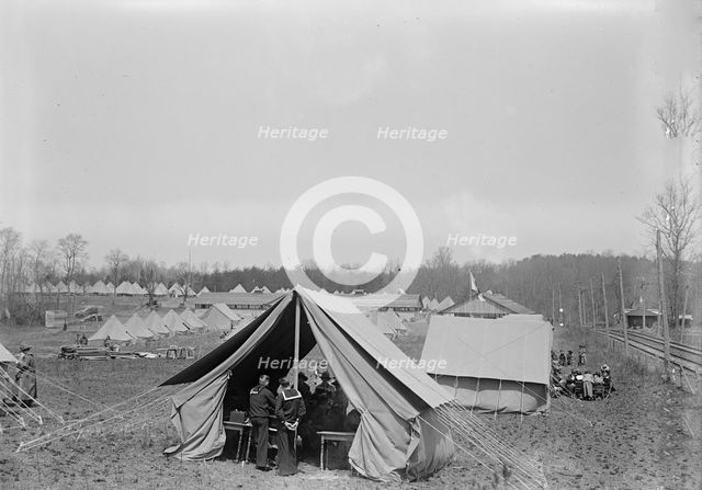 Woman's National Service School Under Woman's Section, Navy League, 1917. Creator: Harris & Ewing.