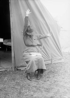 Woman's National Service School, Under Woman's Section, Navy League, Activities, 1916. Creator: Harris & Ewing