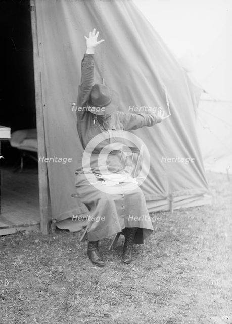 Woman's National Service School, Under Woman's Section, Navy League, Activities, 1916. Creator: Harris & Ewing.