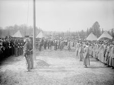 Woman's National Service School, Under Woman's Section, Navy League, Mess Test, 1917. Creator: Harris & Ewing