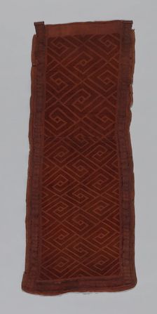 Woman's Overskirt, Democratic Republic of Congo, 19th century. Creator: Unknown