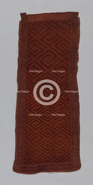 Woman's Overskirt, Democratic Republic of Congo, 19th century. Creator: Unknown.