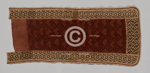 Woman's Overskirt, Democratic Republic of Congo, 19th century. Creator: Unknown.