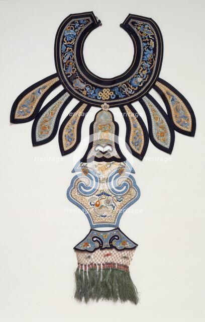 Woman's Pendant Collar, about 1880. Creator: Unknown.
