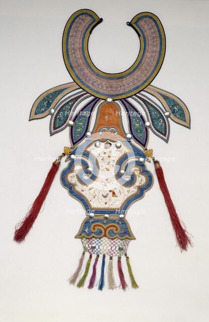 Woman's Pendant Collar, c1880s. Creator: Unknown.