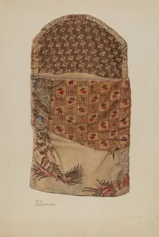 Woman's Pocket, 1935/1942. Creator: Joseph Lubrano