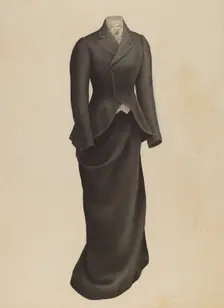Woman's Riding Habit, 1935/1942. Creator: Henry De Wolfe