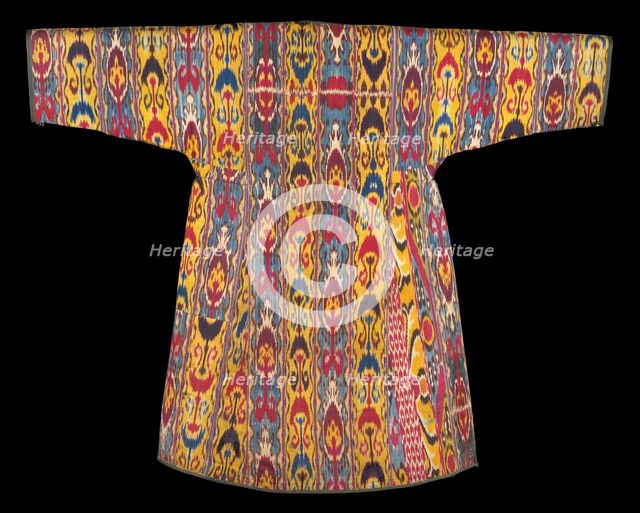 Woman's Robe, Uzbekistan, 1840/60. Creator: Unknown.