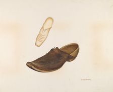 Woman's Sabot, c. 1937. Creator: Maxil Ballinger