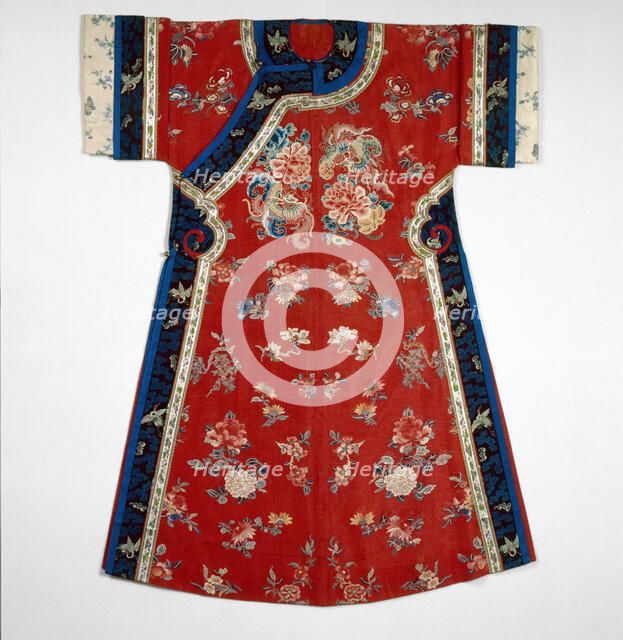 Woman's Semi-Formal Domestic Robe, about 1890. Creator: Unknown.