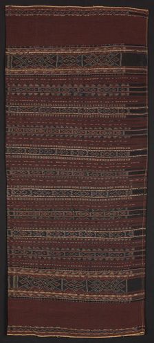 Woman's Skirt (Sarong), Indonesia, 19th century. Creator: Unknown