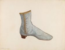 Woman's Shoe, c. 1940. Creator: Daniel Marshack
