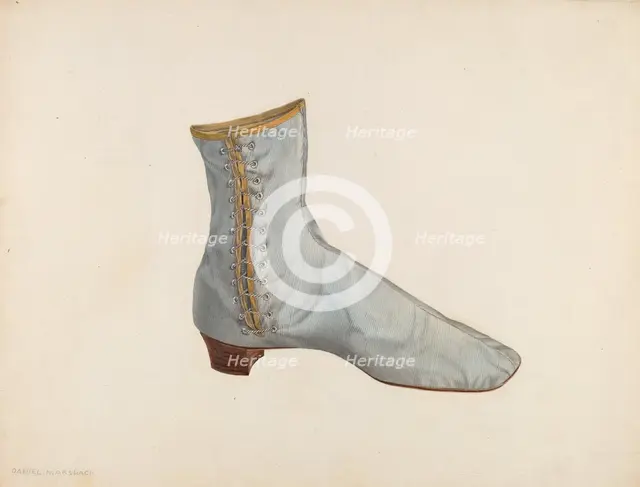 Woman's Shoe, c. 1940. Creator: Daniel Marshack.