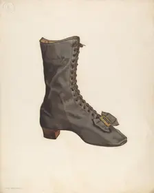 Woman's Shoe, c. 1940. Creator: Daniel Marshack