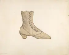 Woman's Shoe, c. 1940. Creator: Daniel Marshack