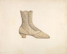 Woman's Shoe, c. 1940. Creator: Daniel Marshack