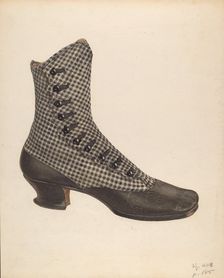 Woman's Shoe, c. 1939. Creator: Daniel Marshack