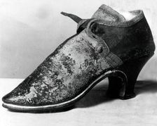 Woman's Shoe, England, 1801/25. Creator: Unknown