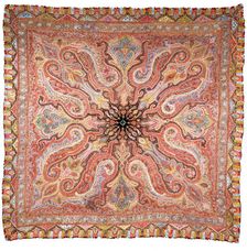 Woman's Shawl, late 1860s. Creator: Unknown