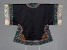 Woman's Surcoat, China, Qing dynasty (1644-1911), 1860/90. Creator: Unknown