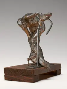 Woman Washing Her Left Leg, c. 1890s. Creator: Edgar Degas