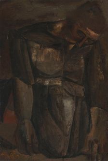 Woman Weeding, c1923. Creator: Constant Permeke
