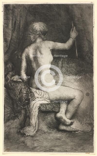 Woman with the Arrow, 1661. Creator: Rembrandt Harmensz van Rijn.