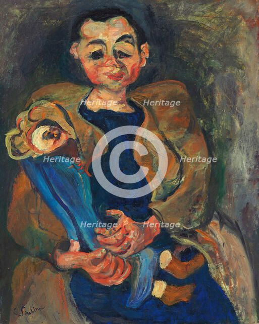 Woman with the doll, 1923-1924.