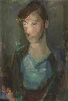 Woman with Toque, 1934. Creator: Hippolyte Daeye