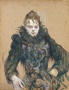 Woman with a Black Boa, 1892