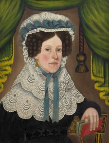 Woman with a Book, 1827/30. Creator: Jonas Welch Holman