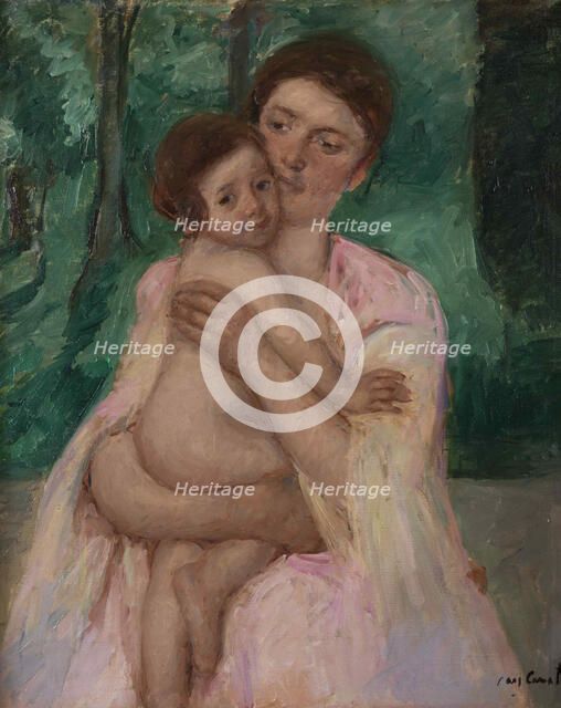 Woman with a Child in Her Arms, c. 1914.