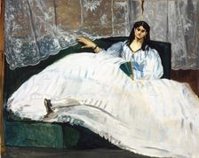 Woman with a Fan, 1862. Artist: Manet, Édouard (1832-1883)