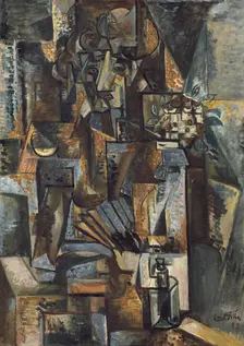 Woman with a Fan, 1917. Creator: Filla, Emil (1882-1953)