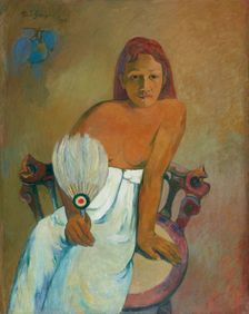Woman with a Fan