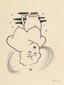 Woman with a jug, 1930. Creator: Mikulas Galanda