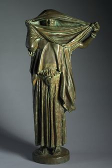 Woman with a Veil, c. 1891. Creator: Jean-Léon Gérôme (French, 1824-1904)
