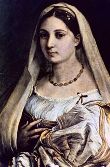 Woman with a Veil (La Donna Velata) 1512/13 Artist: Raphael