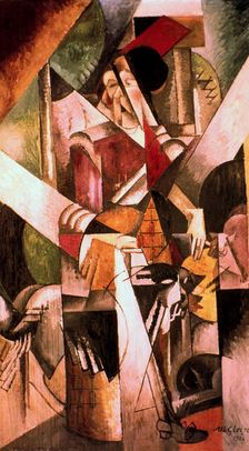 Woman with Animals 1914. Creator: Albert Gleizes