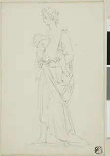 Woman with Baby, n.d. Creator: Thomas Burke