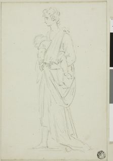Woman with Baby, n.d. Creator: Thomas Burke