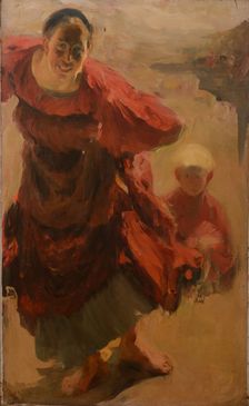 Woman with child, 1901