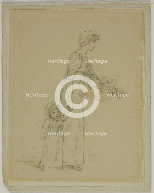 Woman with Child, n.d. Creator: Catherine Greenaway.